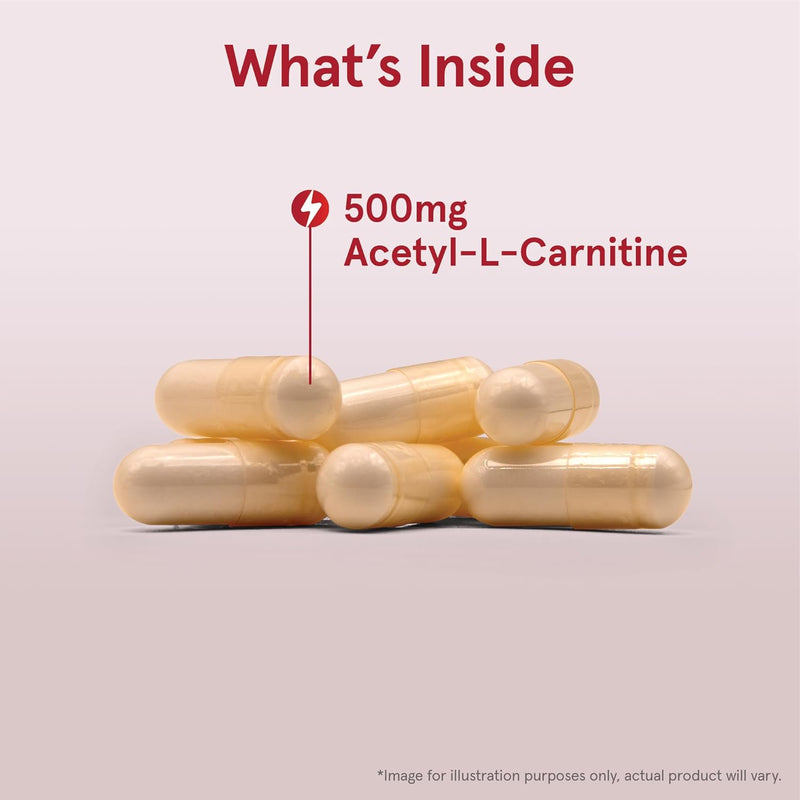 Acetyl L-Carnitine 500 mg 120 Veggie Caps