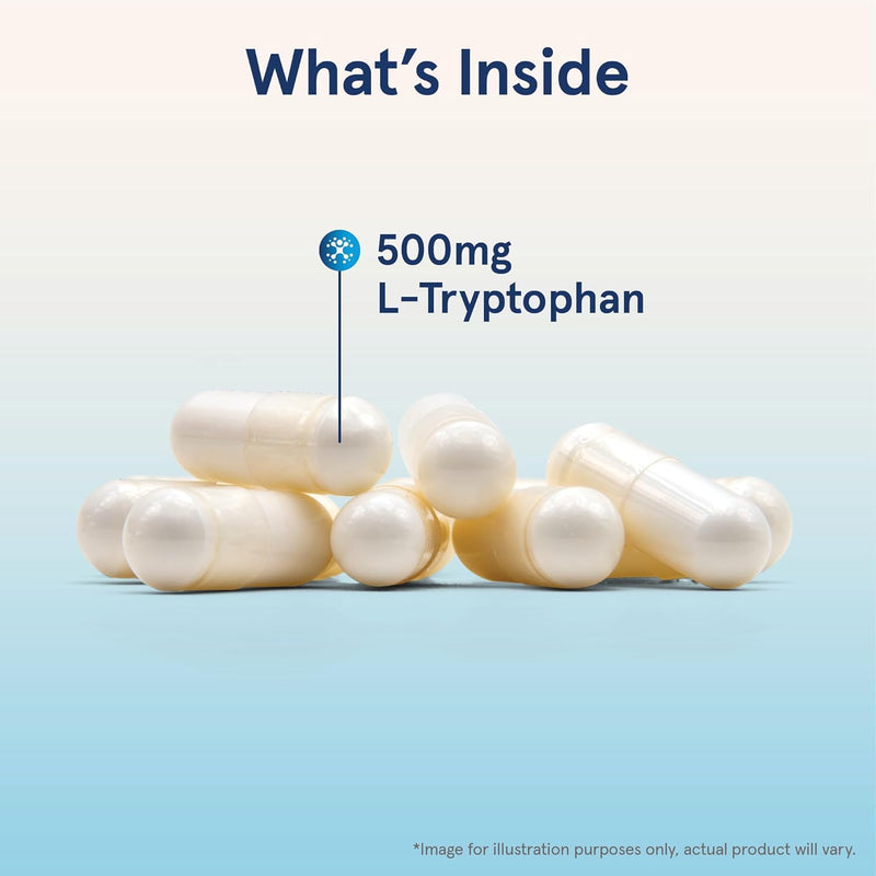 L-Tryptophan 500 mg 60 Veggie Caps