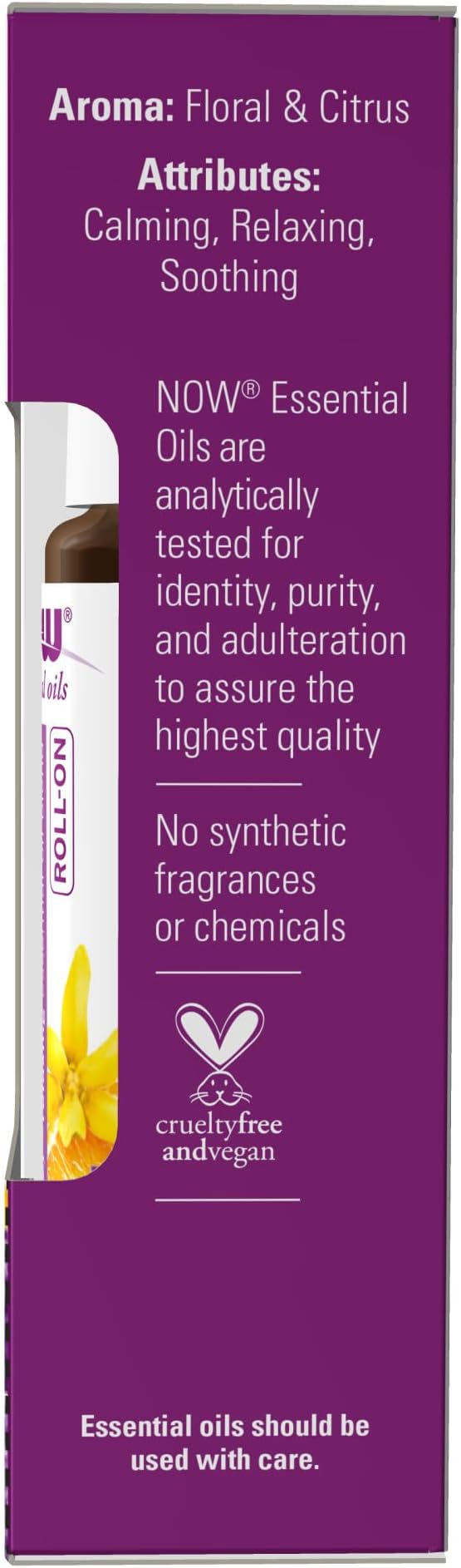 Take A Zen Ten Essential Oil Blend Roll-On 1/3 fl oz (10 ml) by NOW