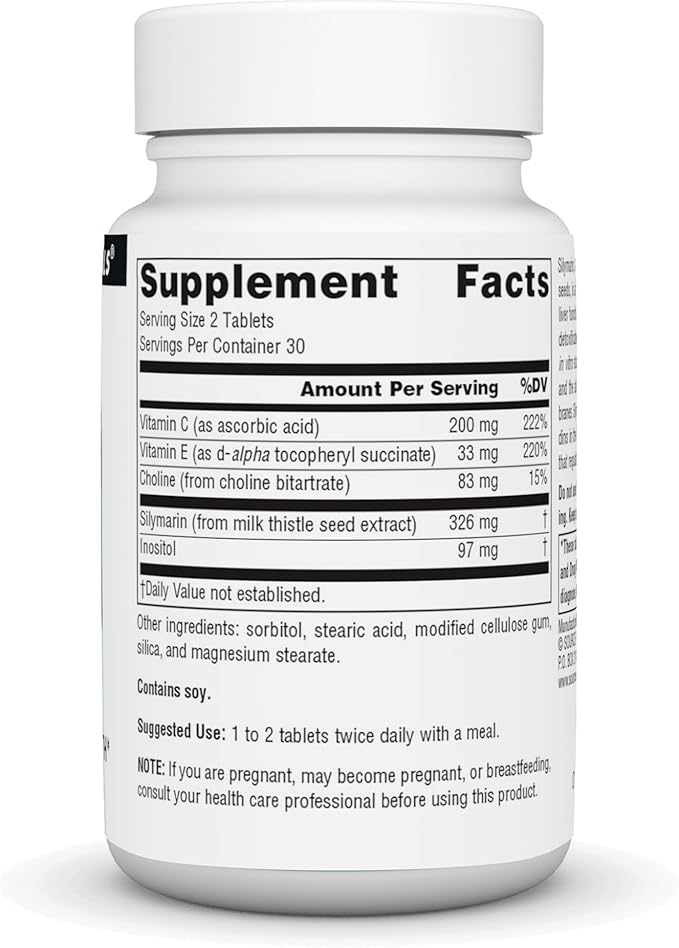 Silymarin Plus - 60 Tablets  by Source Naturals