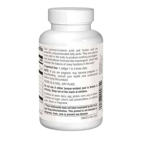 Evening Primrose Oil, 1,350 mg , 60 Softgels by Source Naturals