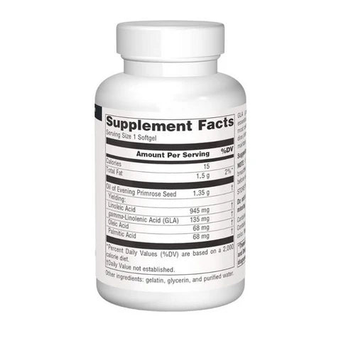 Evening Primrose Oil, 1,350 mg , 60 Softgels by Source Naturals