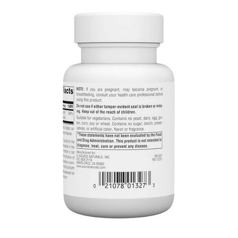 Folic Acid, 800 mcg, 200 Tablets by Source Naturals