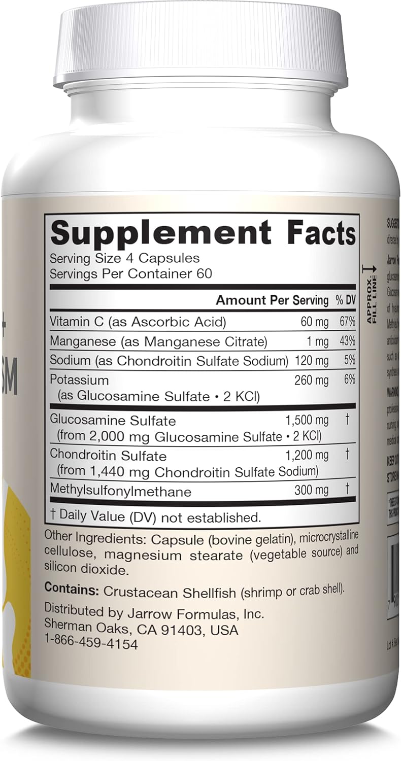 Glucosamine + Chondroitin + MSM 240 Capsules