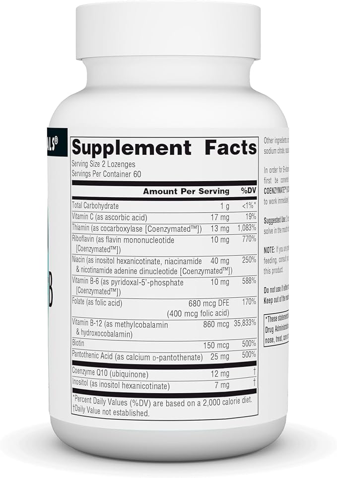 Coenzymate™ B Complex, Peppermint, 120 Lozenges by Source Naturals