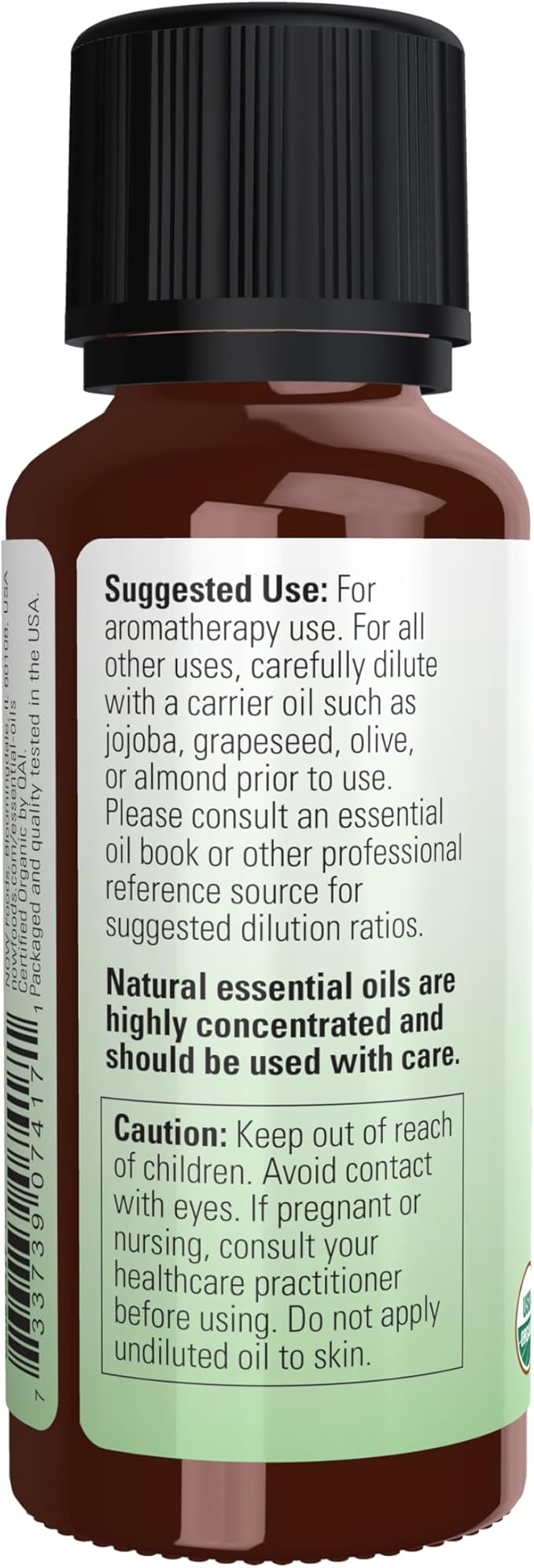 Organic Cinnamon Cassia, 1 fl oz (30 ml) by NOW