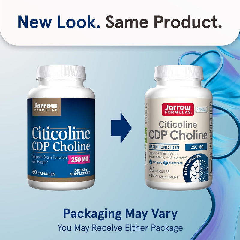 Citicoline CDP Choline 250 mg 60 Capsules