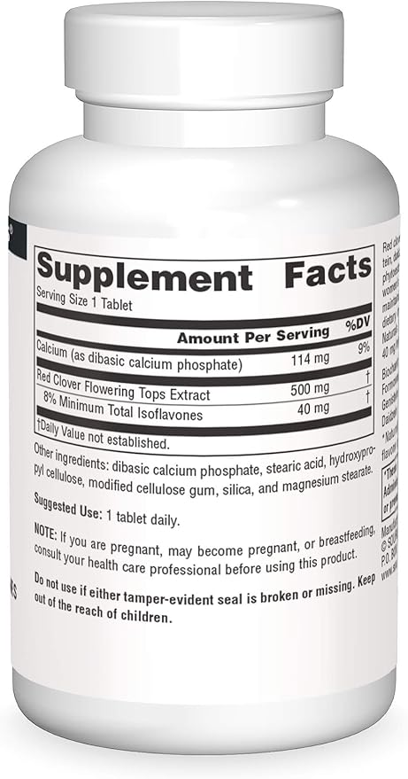 Red Clover Extract 500 mg 60 Tablets