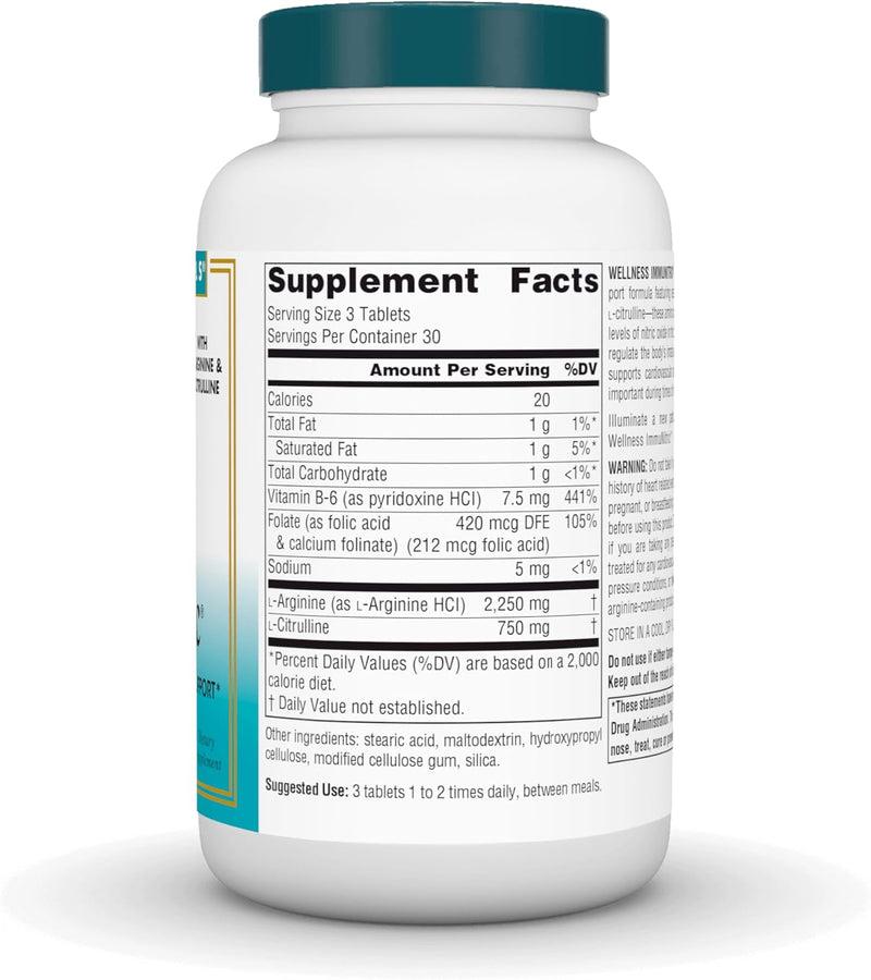 Wellness ImmuNitric, 90 Tablets by Source Naturals