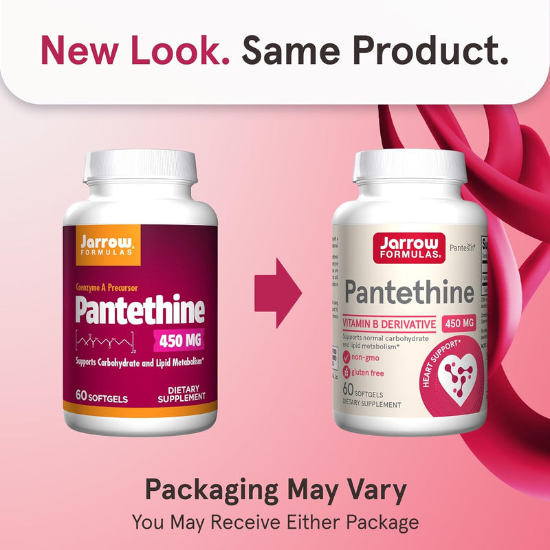 Pantethine 450 mg 60 Softgels