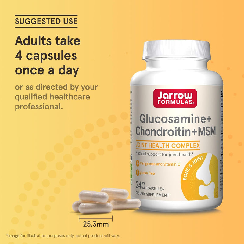 Glucosamine + Chondroitin + MSM 240 Capsules