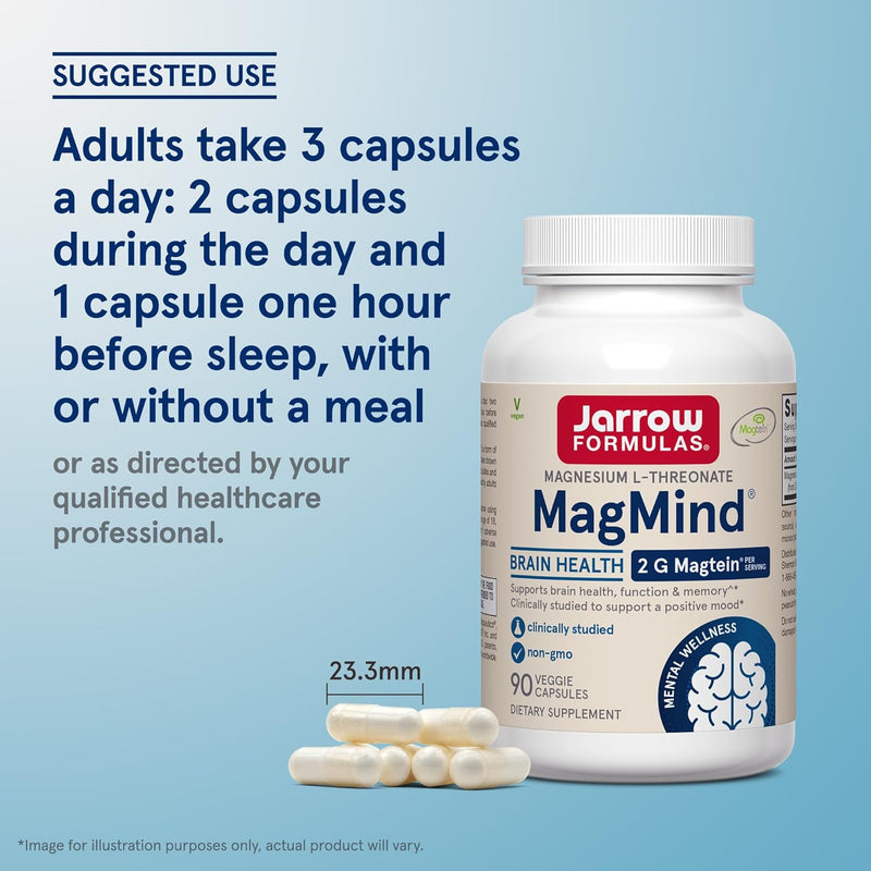 MagMind 90 Capsules by Jarrow