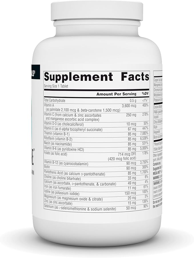 Mega-One™, High Potency Multi-Vitamin With Minerals, 180 Tablets by Source Naturals