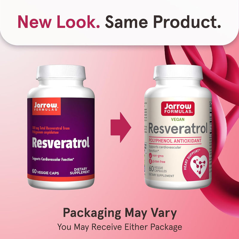 Resveratrol 100 mg 60 Veggie Caps