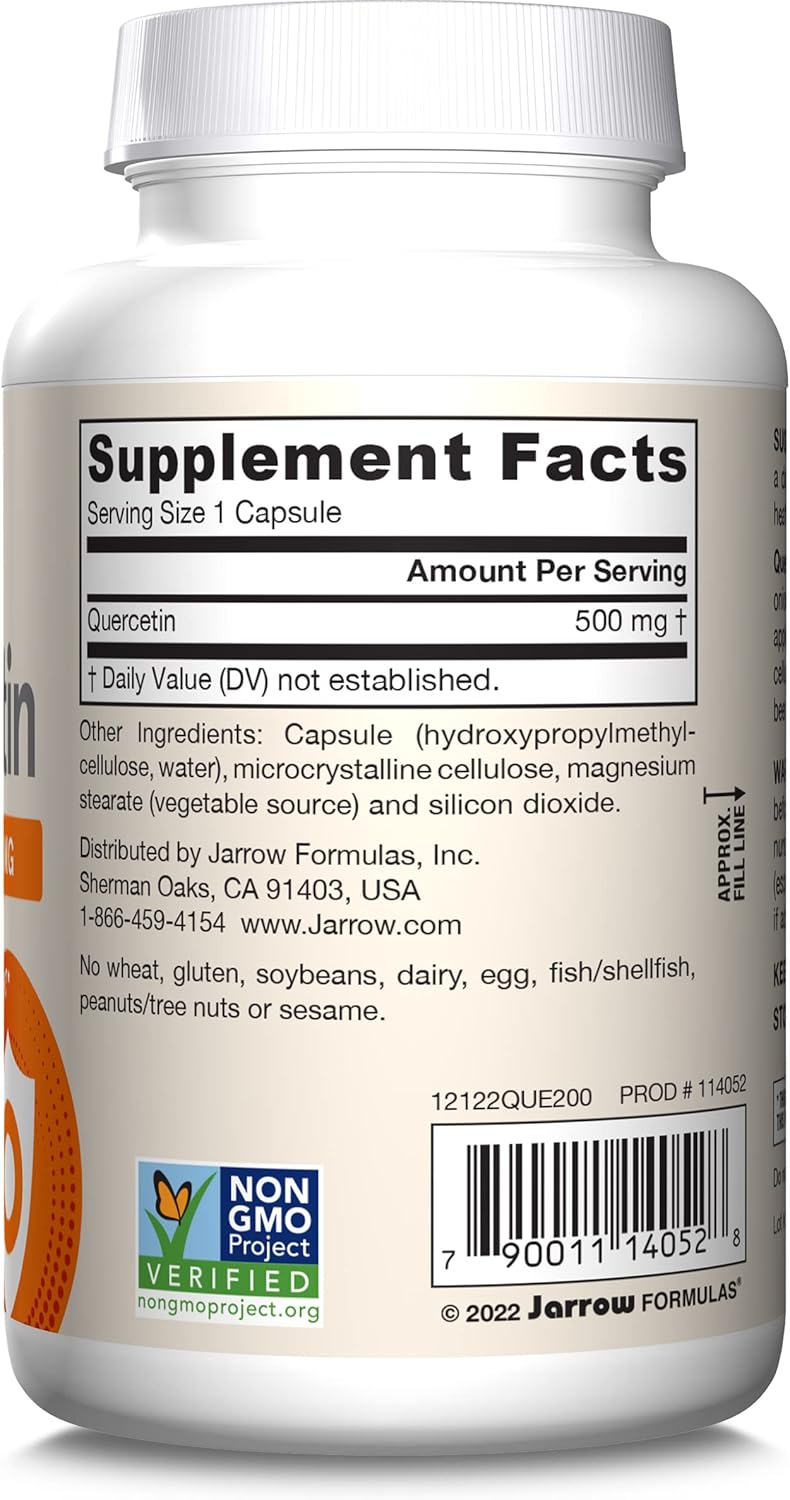 Quercetin 500 mg 200 Veggie Caps
