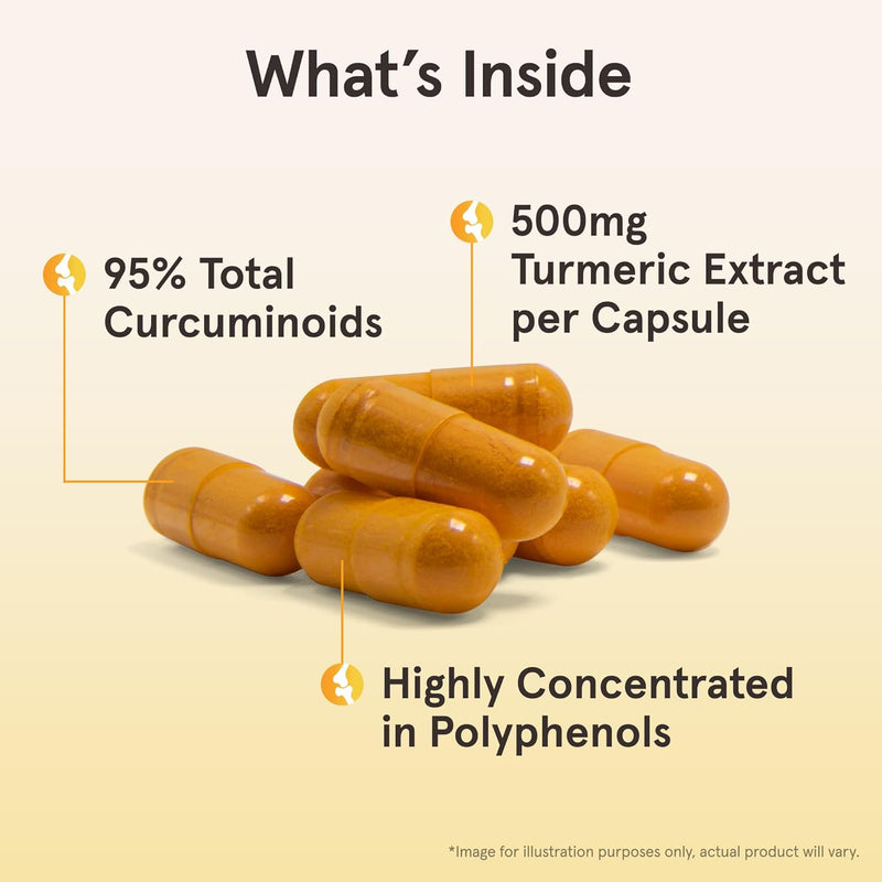 Curcumin 95 500 mg 60 Capsules