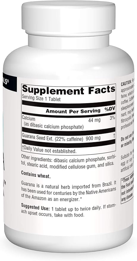 Guarana Energizer 900 mg 200 Tablets