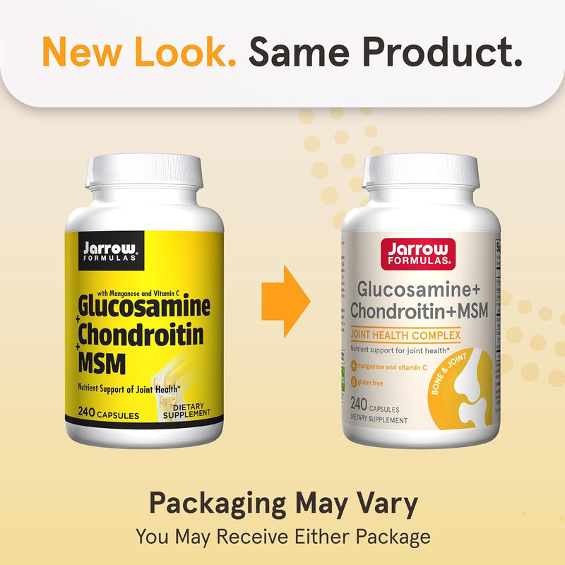 Glucosamine + Chondroitin + MSM 240 Capsules