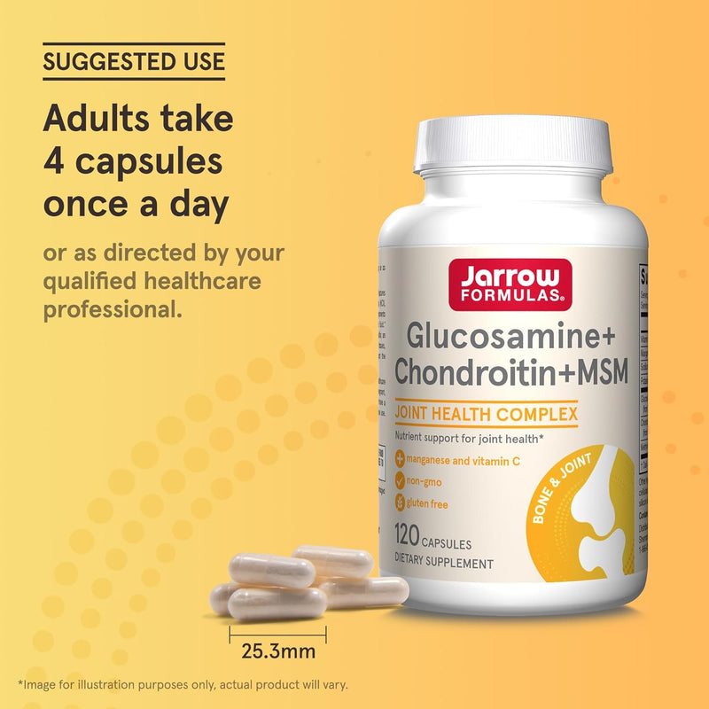 Glucosamine + Chondroitin + MSM 120 Capsules