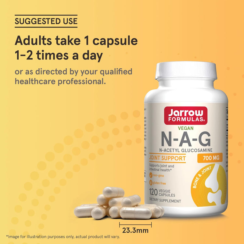 N-A-G N-Acetyl Glucosamine 700 mg 120 Veggie Caps