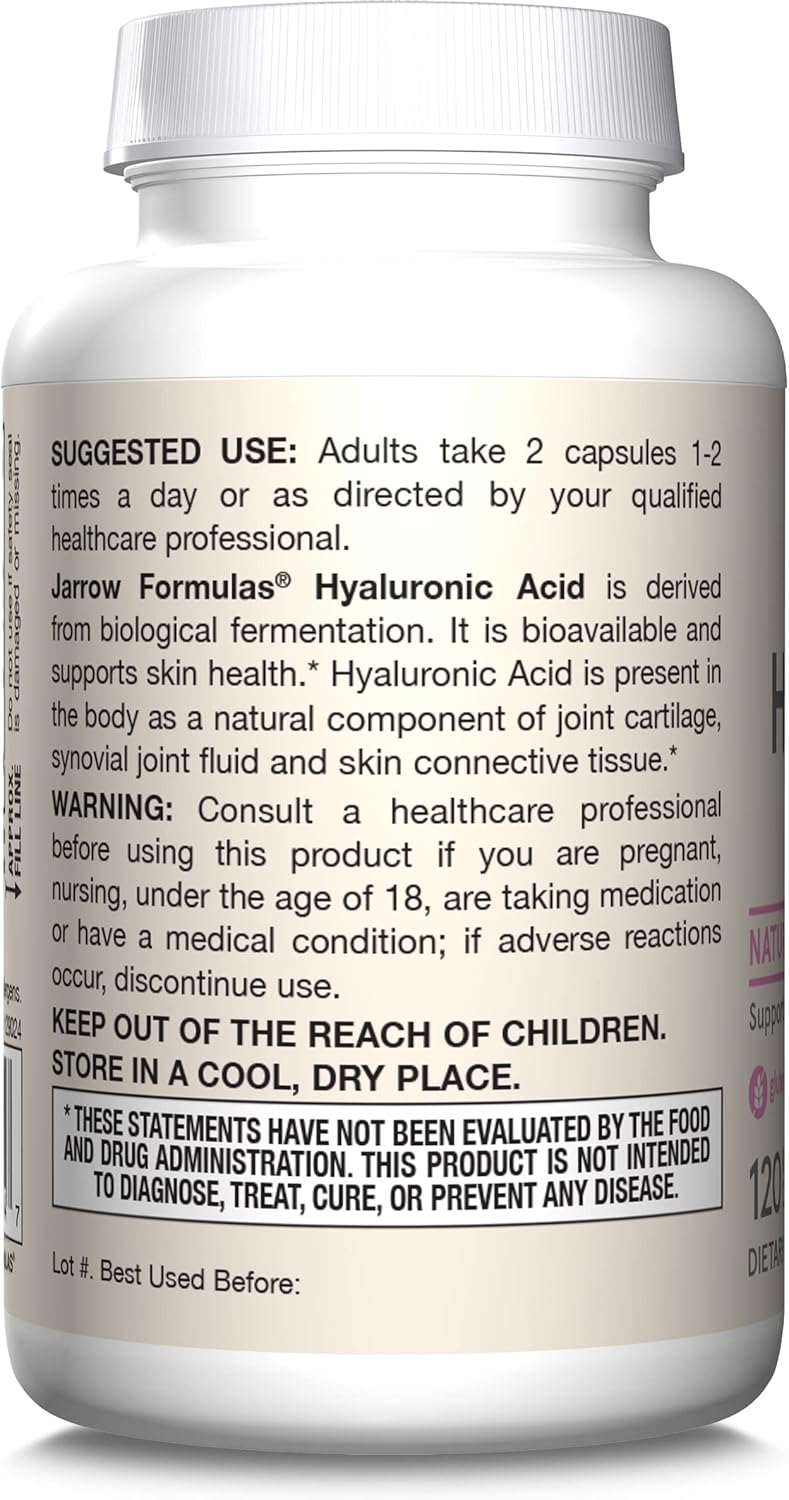 Hyaluronic Acid 120 Veggie Caps