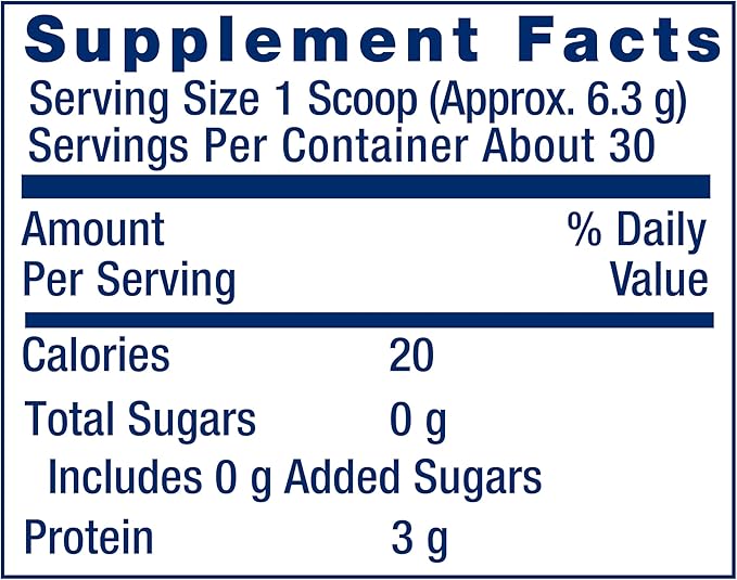 Vegan Pro Collagen, Natural Orange, 6.667 oz (189 g) by Life Extension