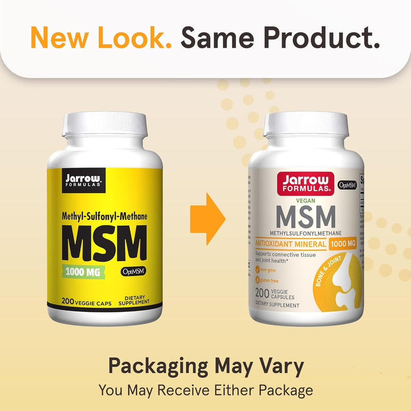 MSM 1000 mg 200 Veggie Caps