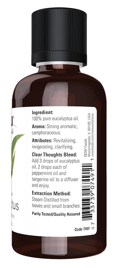 Eucalyptus Globulus Oil - 2 fl. oz. by NOW