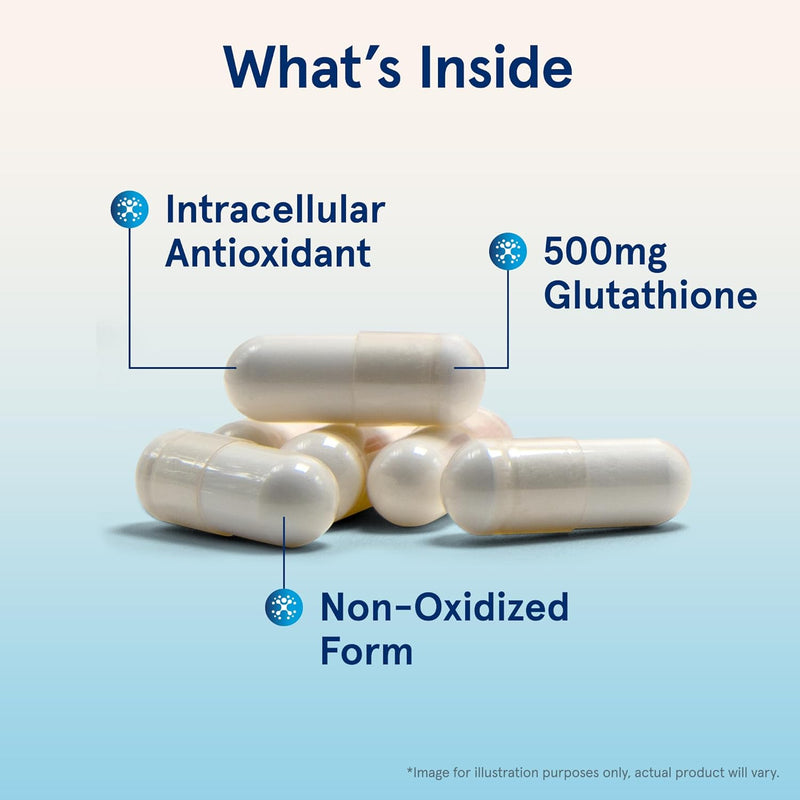 Glutathione Reduced 500 mg 120 Veggie Caps