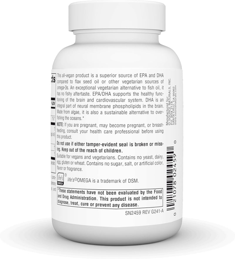 Vegan Omega-3s, Non-Fish EPA-DHA, 300 mg, 60 Vegan Softgels by Source Naturals