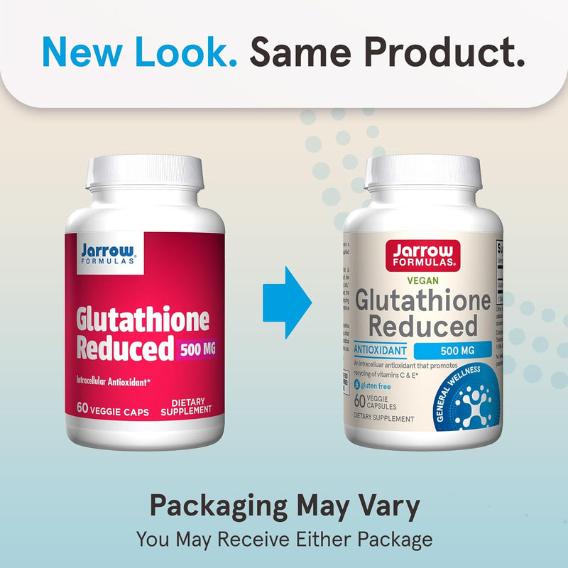 Glutathione Reduced 500 mg 60 Veggie Caps