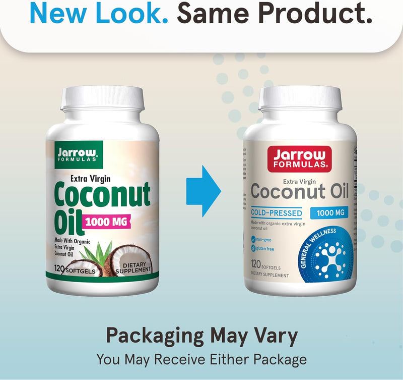 Extra Virgin Coconut Oil 1000 mg 120 Softgels