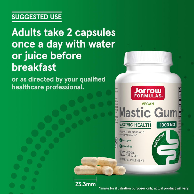 Mastic Gum 120 Tablets