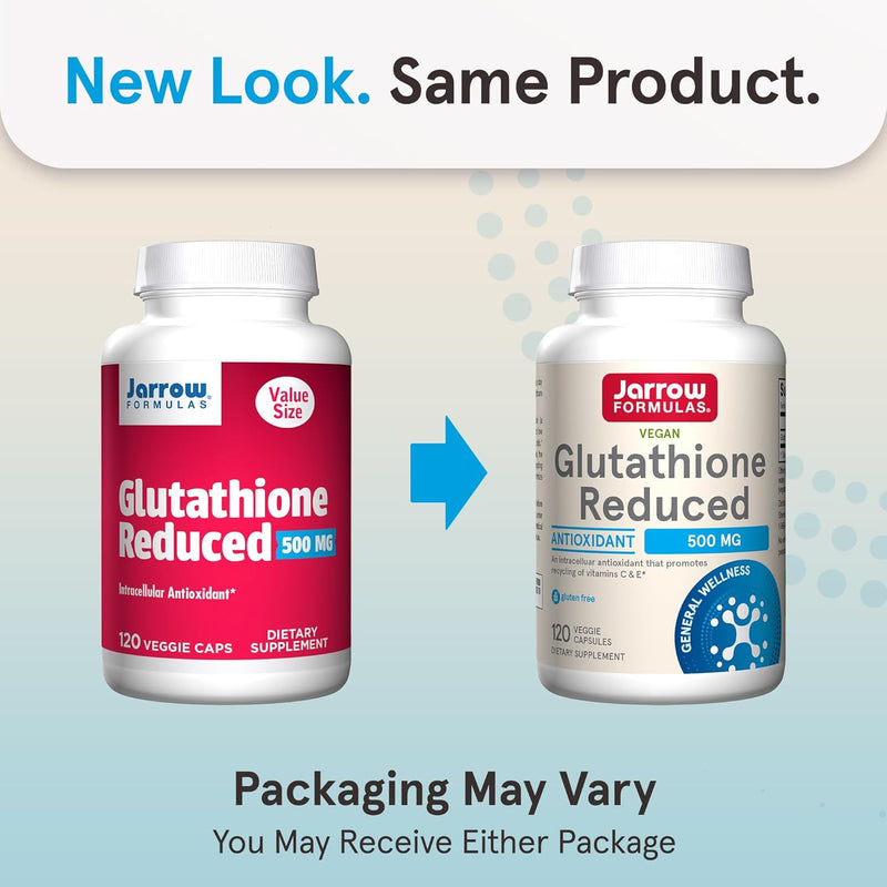 Glutathione Reduced 500 mg 120 Veggie Caps