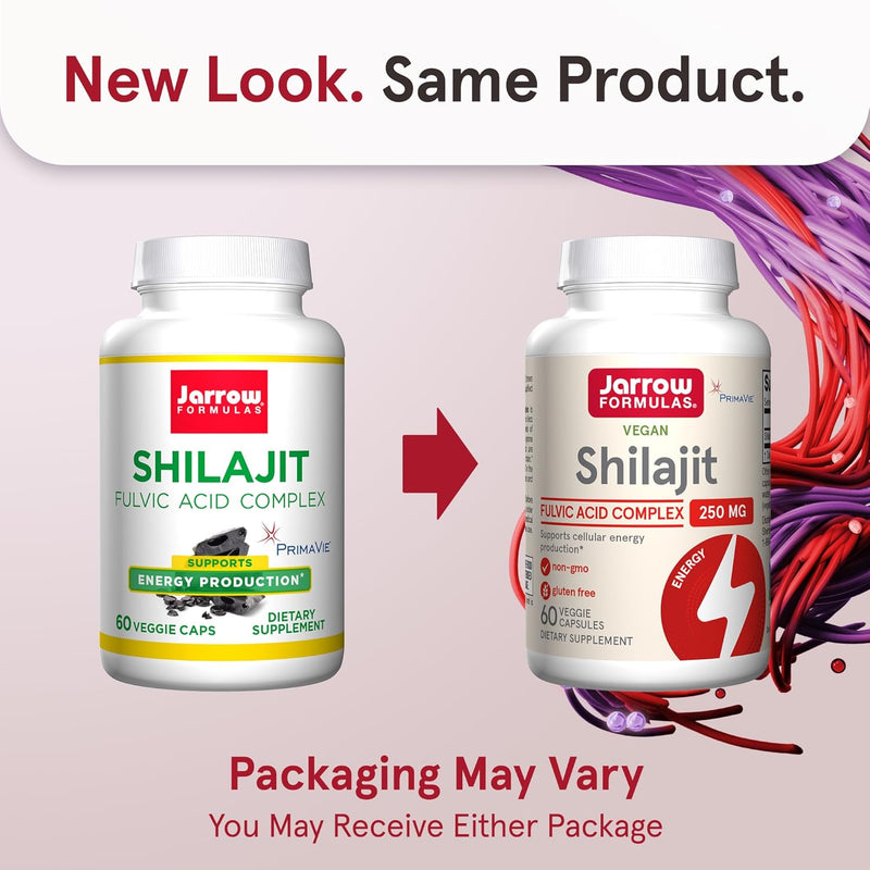 Shilajit Fulvic Acid Complex 250 mg 60 Veggie Caps