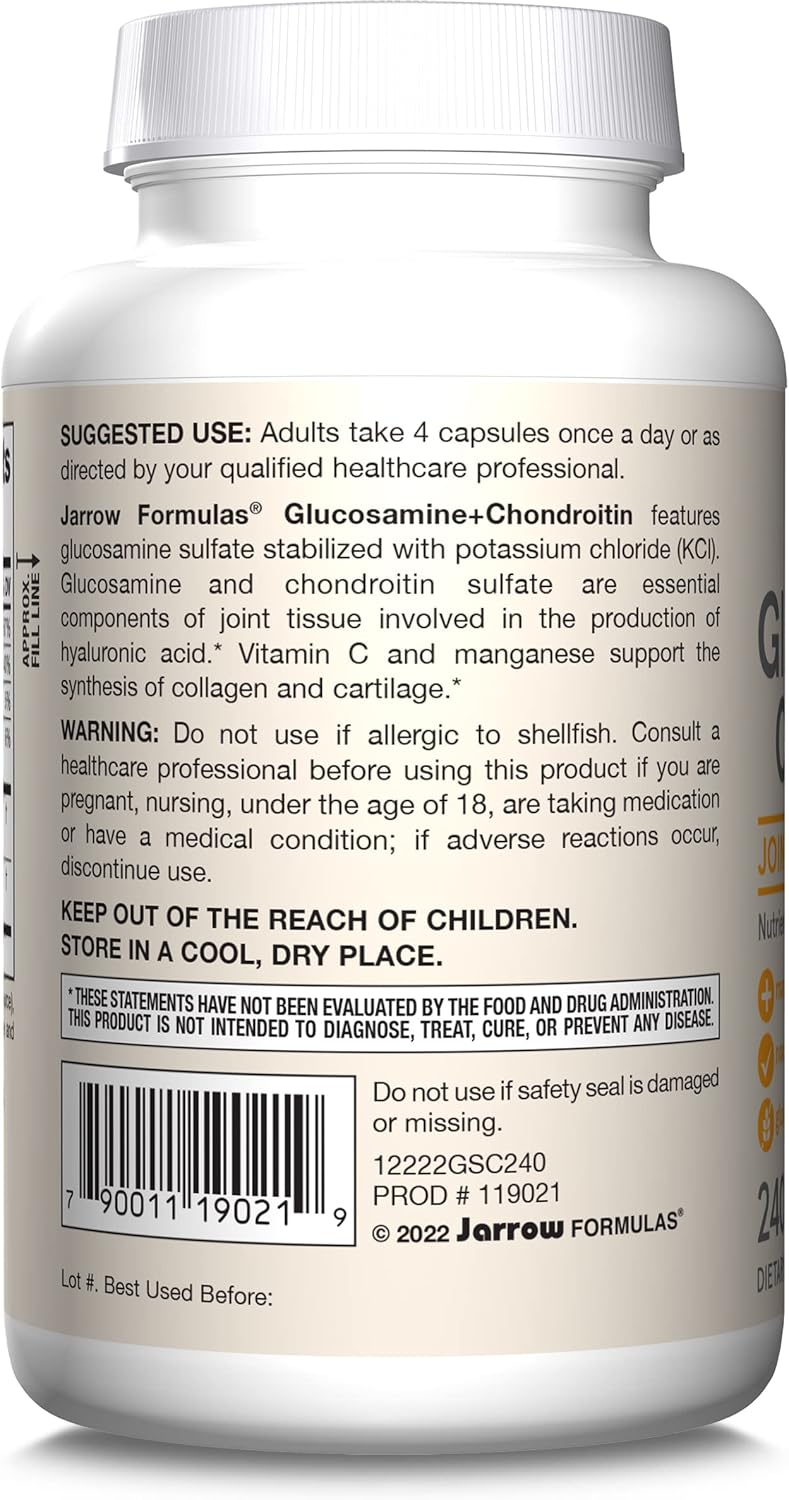 Glucosamine + Chondroitin 240 Capsules