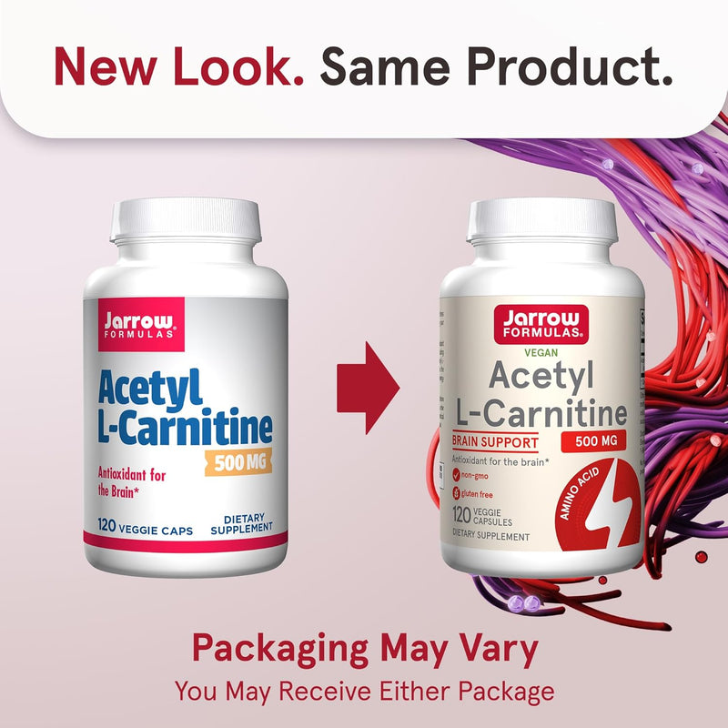 Acetyl L-Carnitine 500 mg 120 Veggie Caps