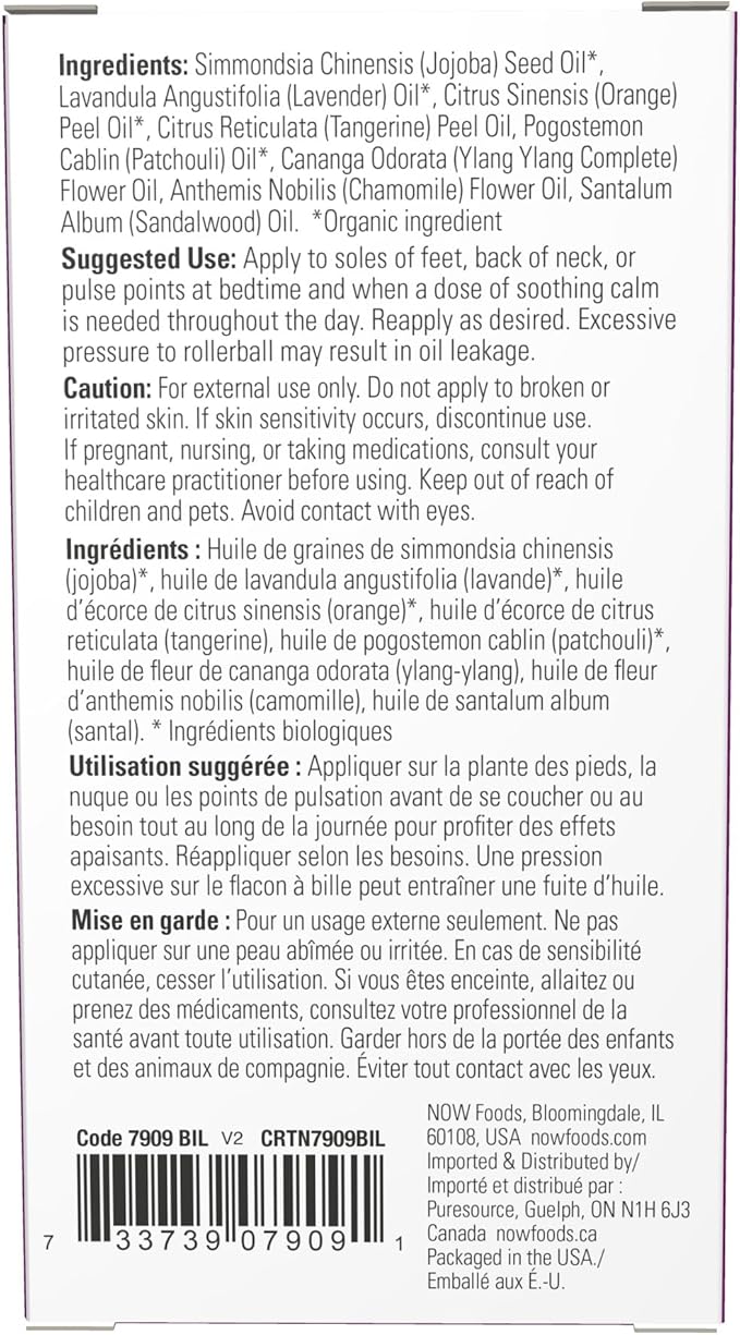 Take A Zen Ten Essential Oil Blend Roll-On 1/3 fl oz (10 ml) by NOW