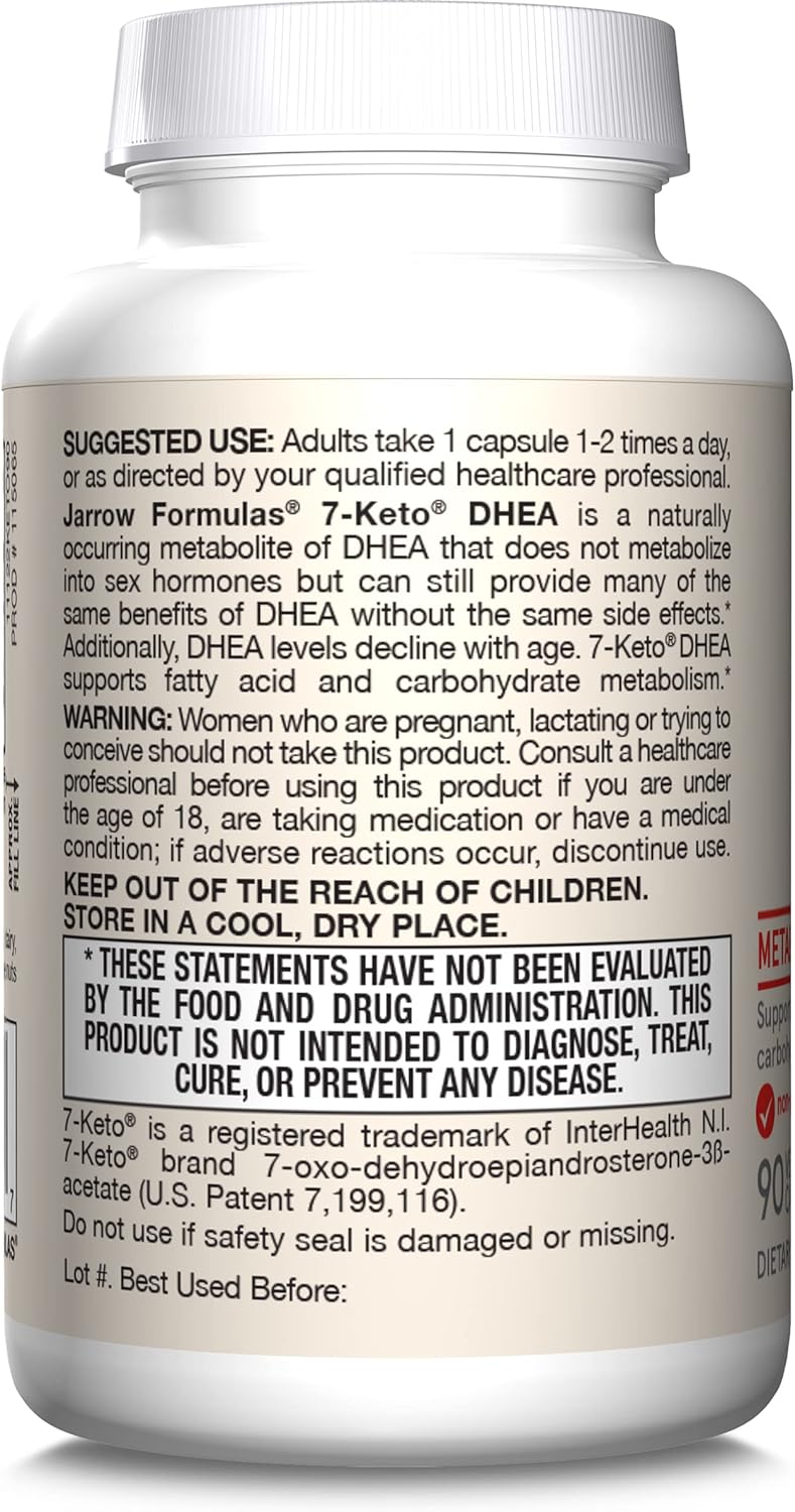 7-Keto DHEA 100 mg 90 Capsules