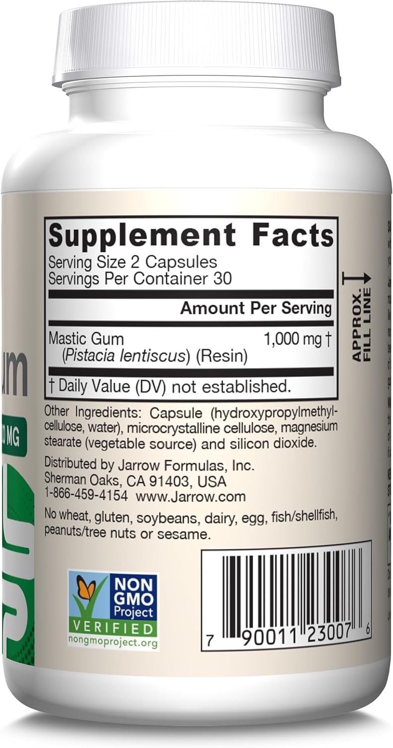 Mastic Gum 60 Tablets