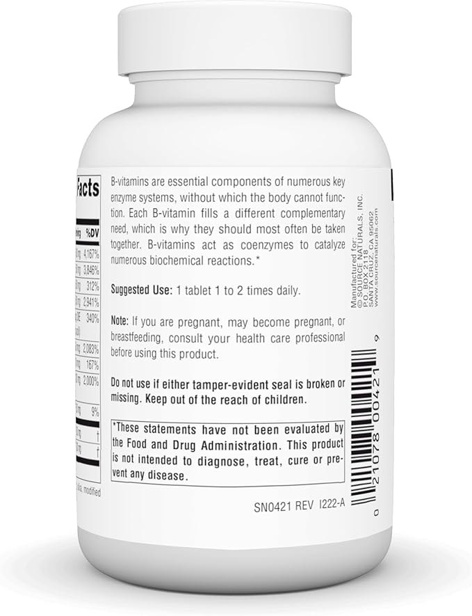B-50 Complex, 50 mg, 100 Tablets by Source Naturals