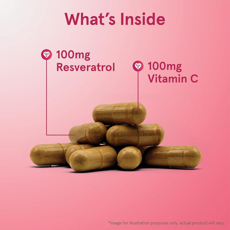 Resveratrol 100 mg 60 Veggie Caps