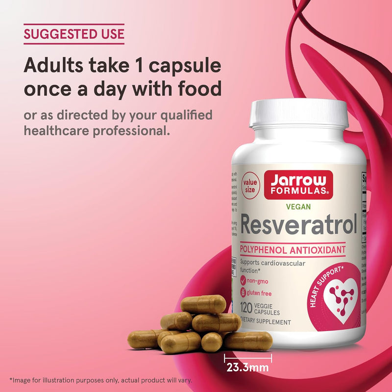 Resveratrol 100 mg 120 Veggie Caps