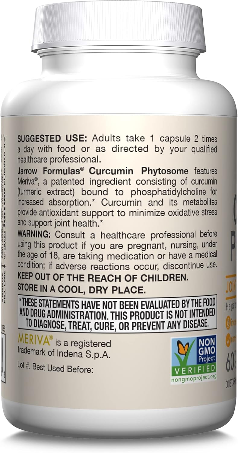 Curcumin Phytosome 500 mg 60 Veggie Caps