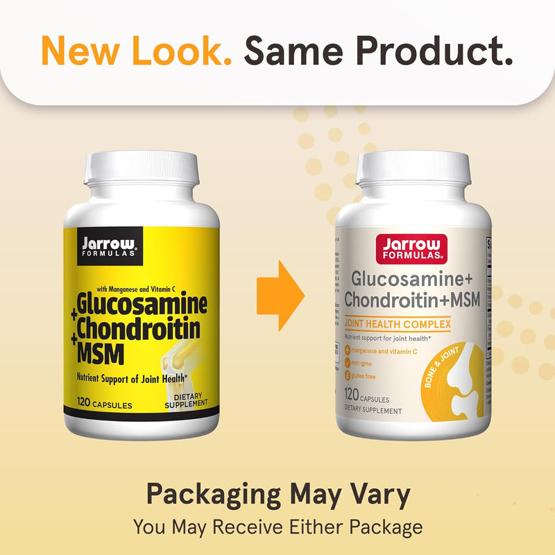 Glucosamine + Chondroitin + MSM 120 Capsules