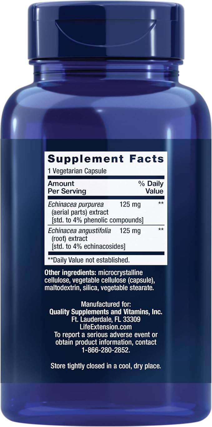 Echinacea Elite, 60 Vegetarian Capsules by Life Extension