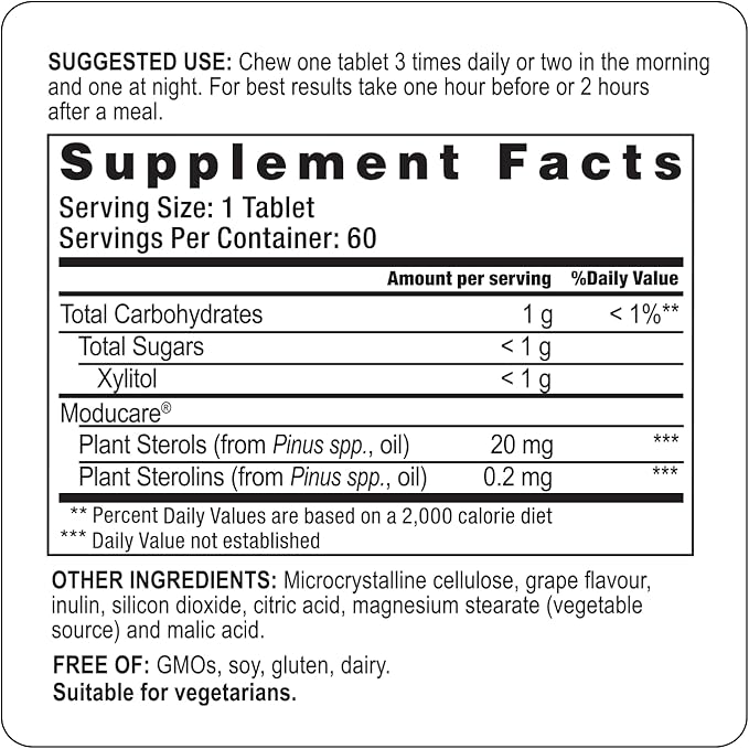 Moducare 60 Grape Chewables