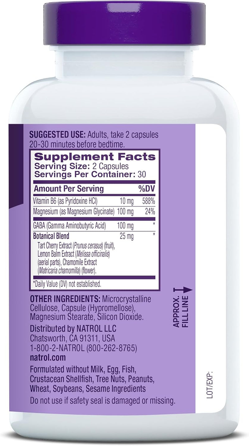 Sleep & Restore, Melatonin Free, 60 Capsules by Natrol