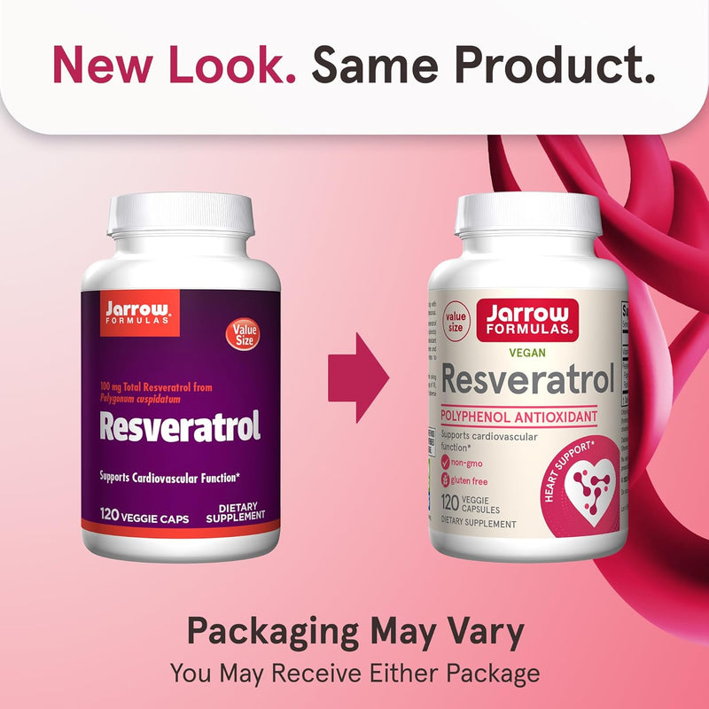 Resveratrol 100 mg 120 Veggie Caps