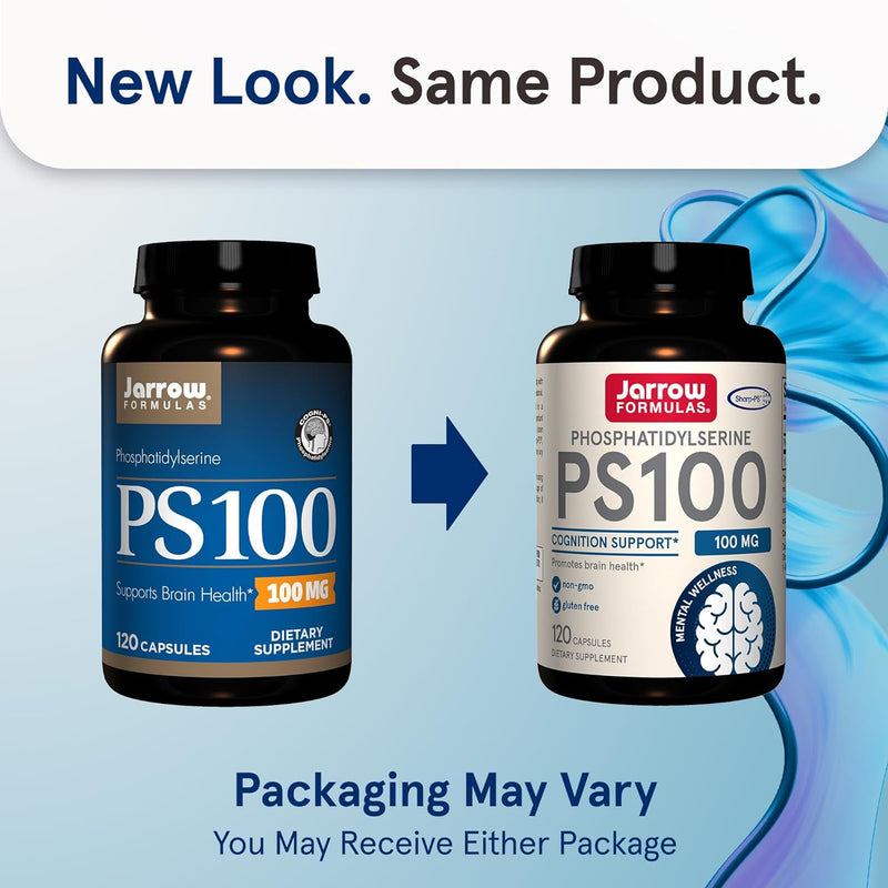 PS 100 Phosphatidylserine 100 mg 120 Capsules